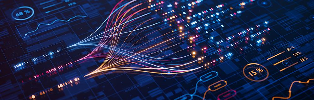 Imagem de um circuito digital