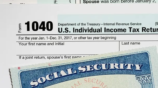 SOCIAL SECURITY TAXES, FORM 1040