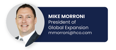 Contact info - MIKE MORRONI - GLOBAL EXPANSION