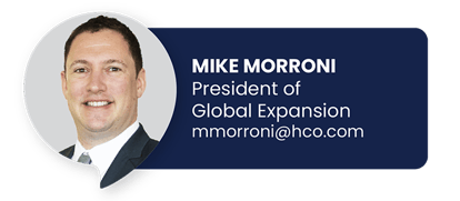 Contact info - MIKE MORRONI - GLOBAL EXPANSION
