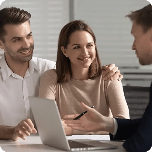 International tax accountant reviewing tax documents for foreign investors and subsidiaries, symbolizing accurate and compliant tax preparation