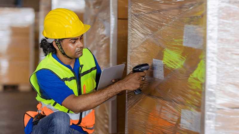 Indian worker working in the repair industry