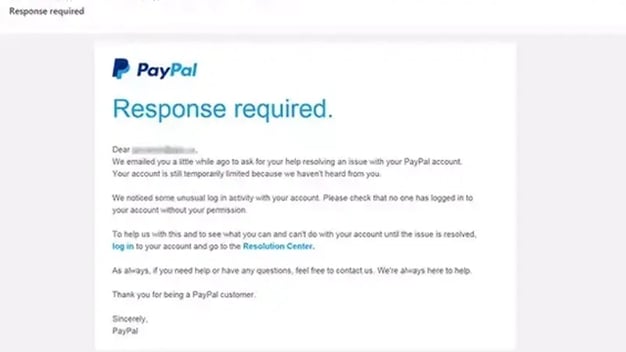 paypal example phishing_1