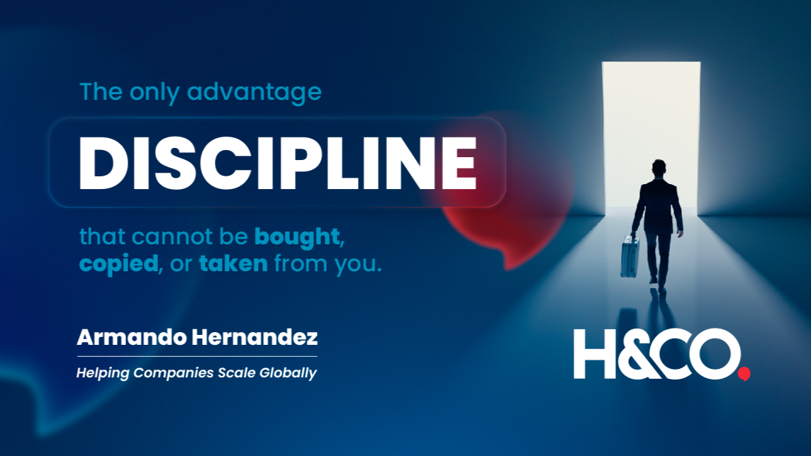 Ambition Gets You Started. Discipline Determines If You Last.